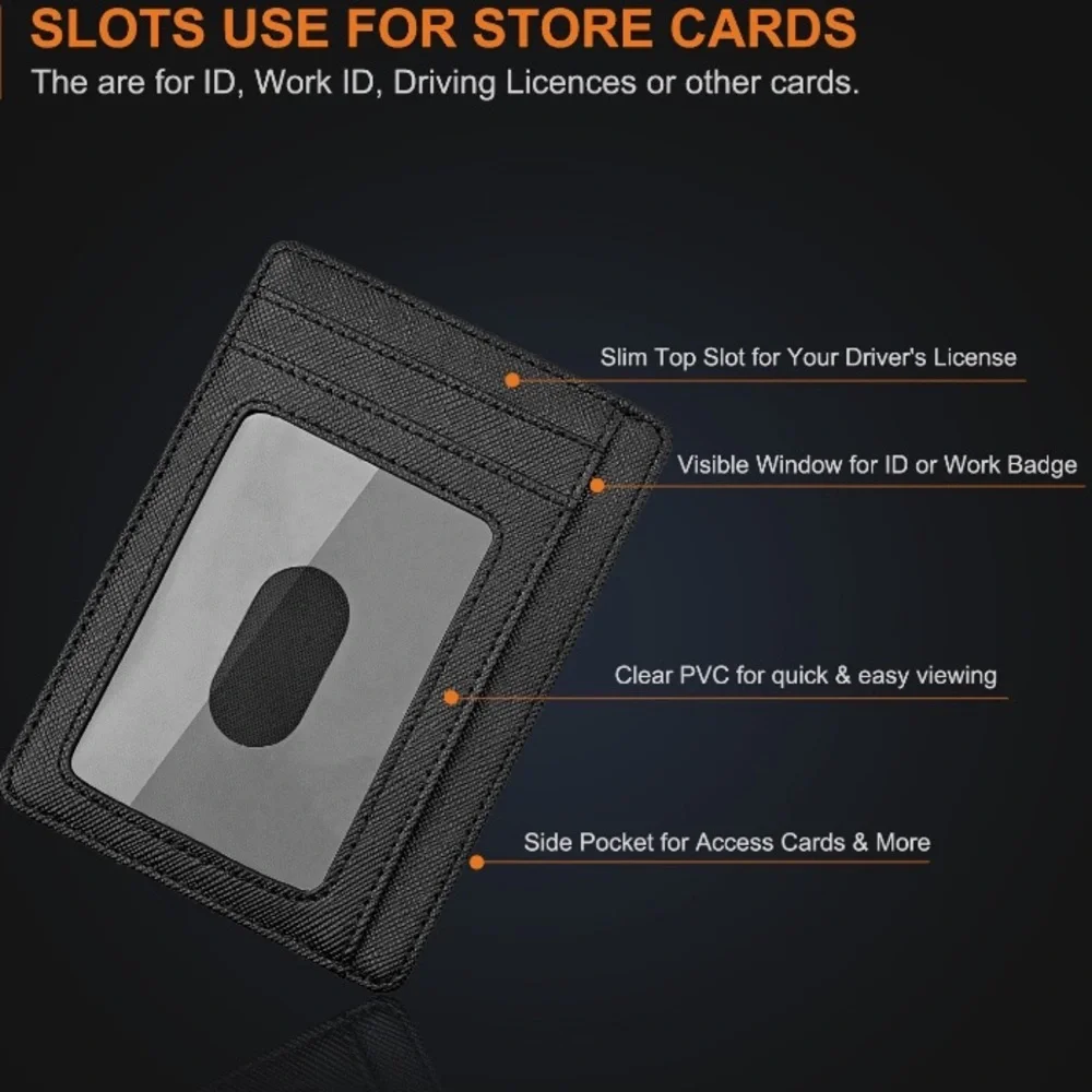 - HP Minimalist Black Slim RFID BLOCKING WALLET NEW